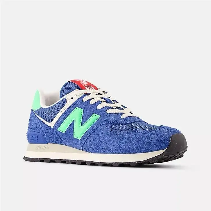 New Balance shoes - New Balance 574 - U574BSC - Blue, Manufacturer: Blue Agate/Lime Leaf 1