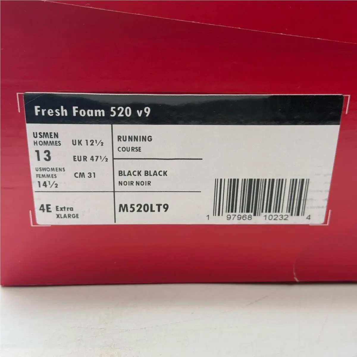 New Balance shoes - Fresh Foam 520 v9 - Fresh Foam - Black 5