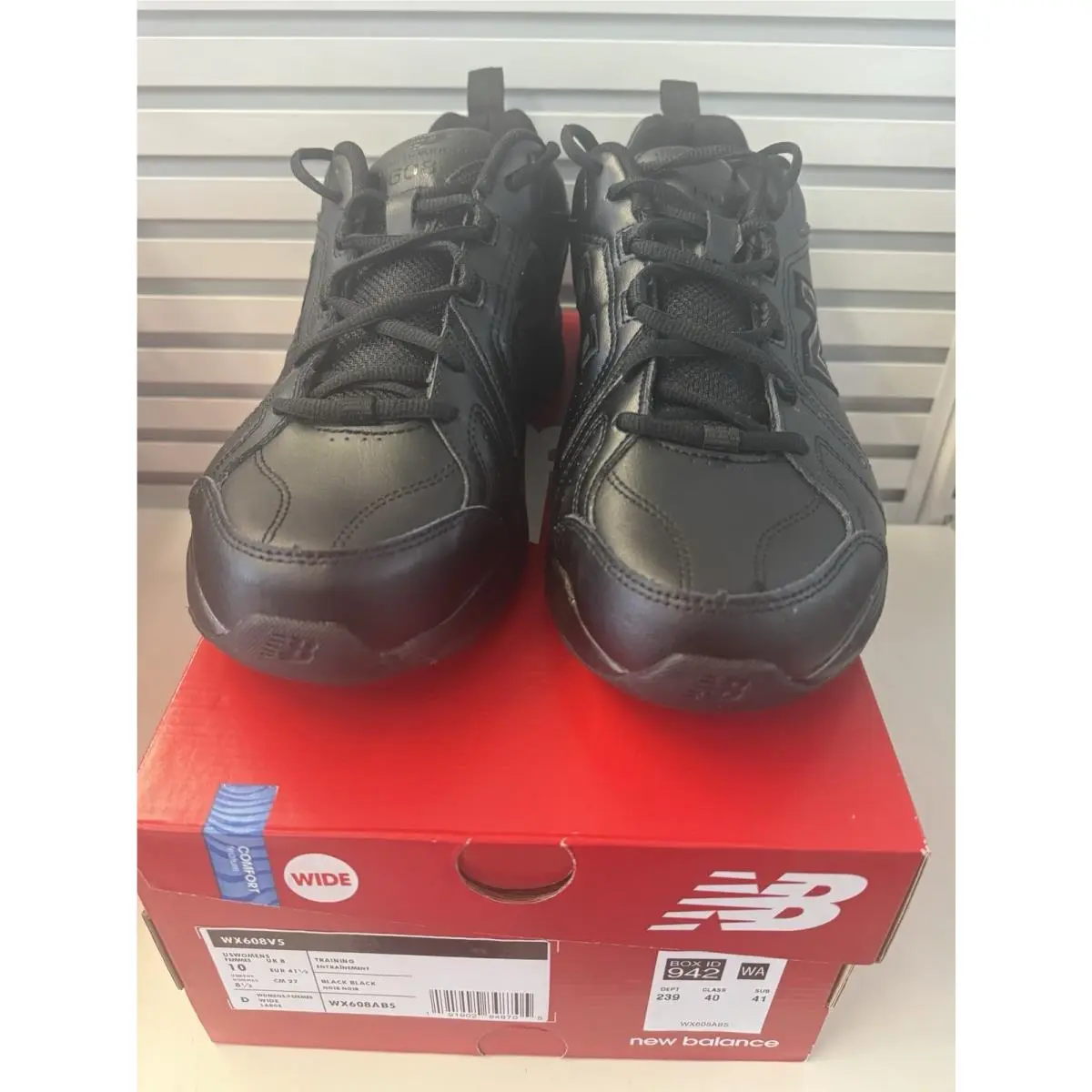 New Balance shoes - New Balance 608 - WX608AB5 608 - Black/Black 0