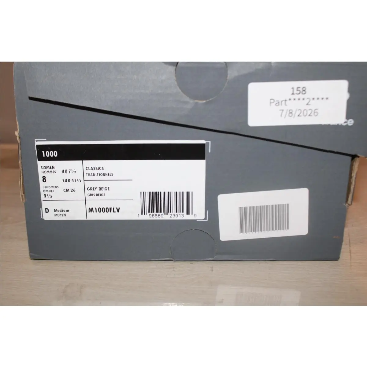 New Balance shoes - New Balance 1000 - M10000FLV - Gray 0