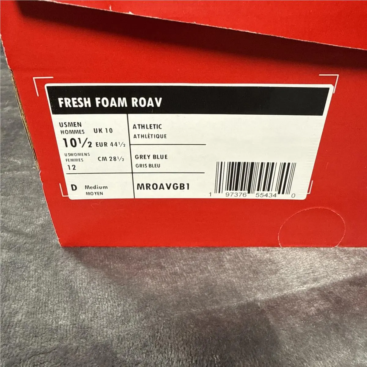 New Balance shoes - New Balance Fresh Foam Roav - Gray 5