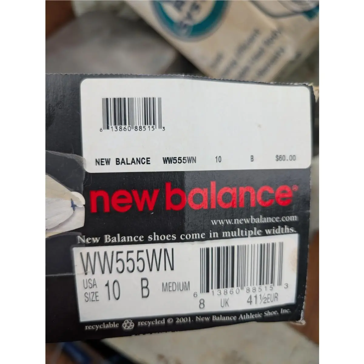 New Balance shoes - New Balance 555 - WW555WN 2E - Blue 4