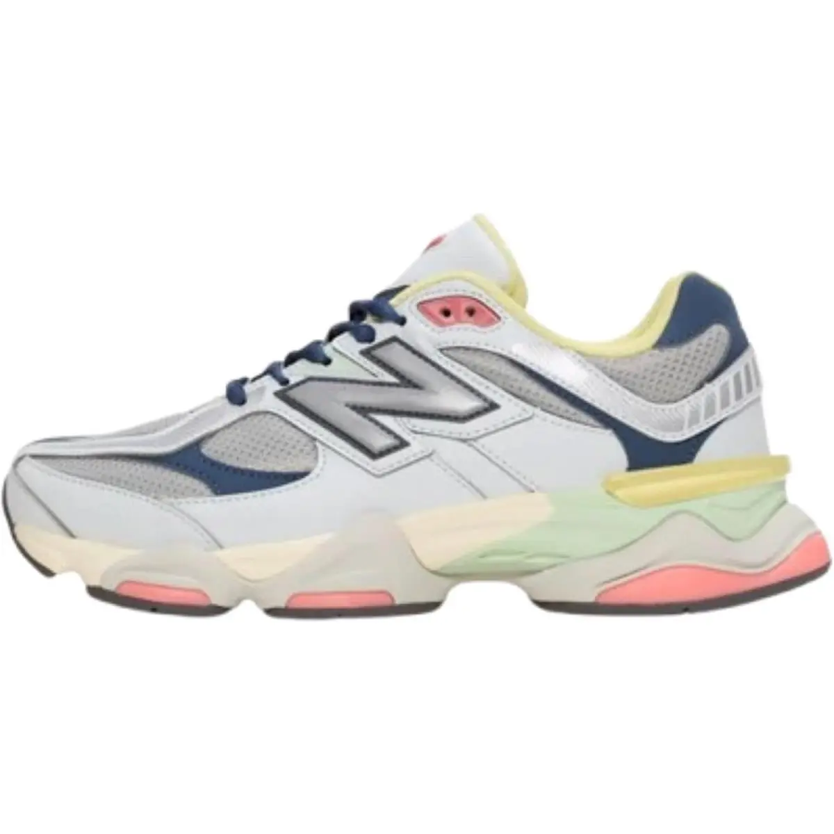 New-balance 9060 Mens Sneakers Light Grey/deep Ocean Size 9.5