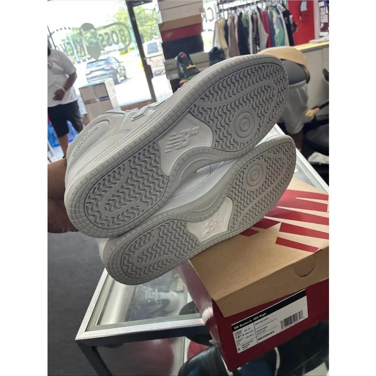 New Balance shoes - New Balance Numeric - Numeric - NM480HWG - Grey, White 8