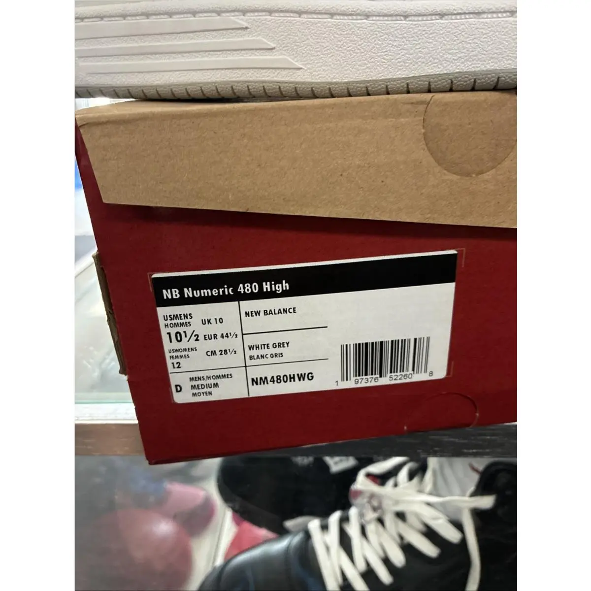 New Balance shoes - New Balance Numeric - Numeric - NM480HWG - Grey, White 0