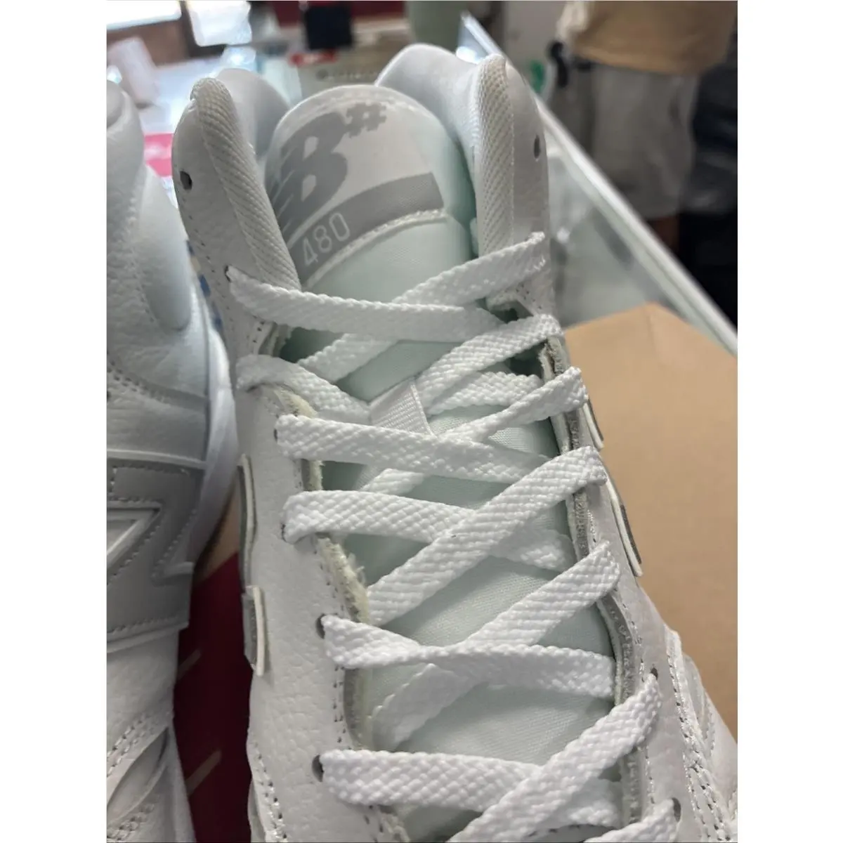 New Balance shoes - New Balance Numeric - Numeric - NM480HWG - Grey, White 3