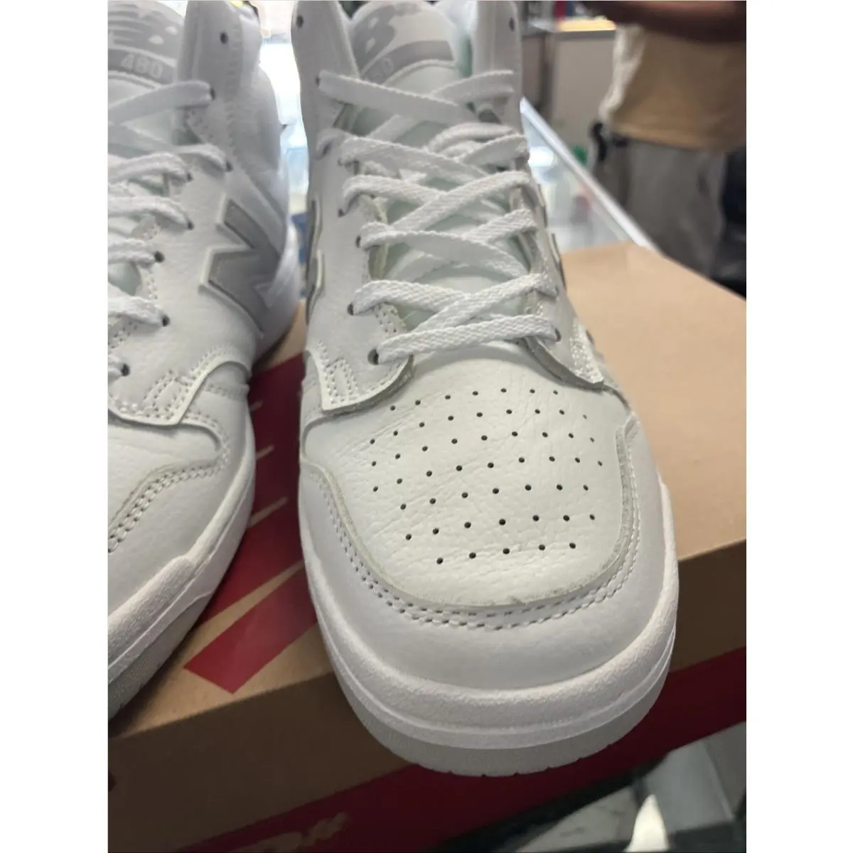 New Balance shoes - New Balance Numeric - Numeric - NM480HWG - Grey, White 4