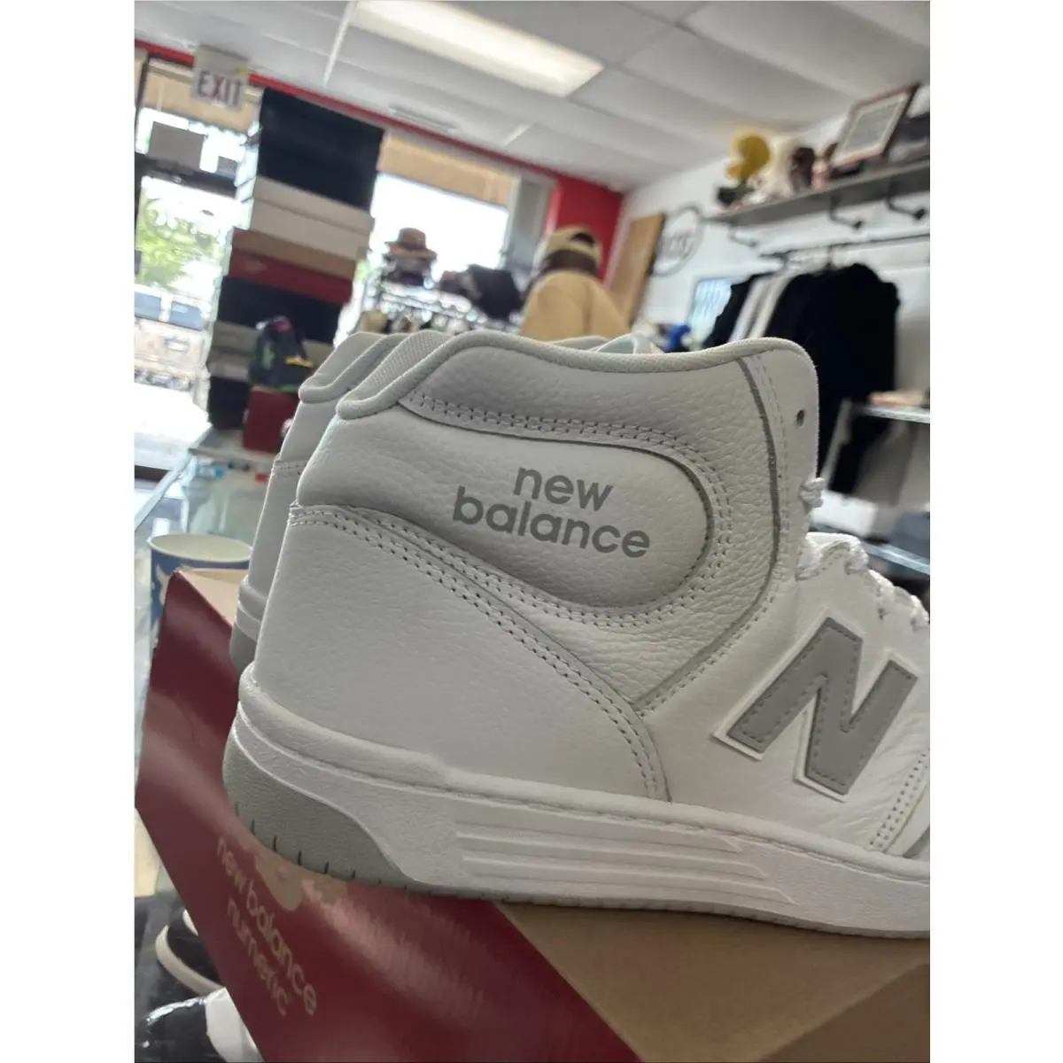 New Balance shoes - New Balance Numeric - Numeric - NM480HWG - Grey, White 5