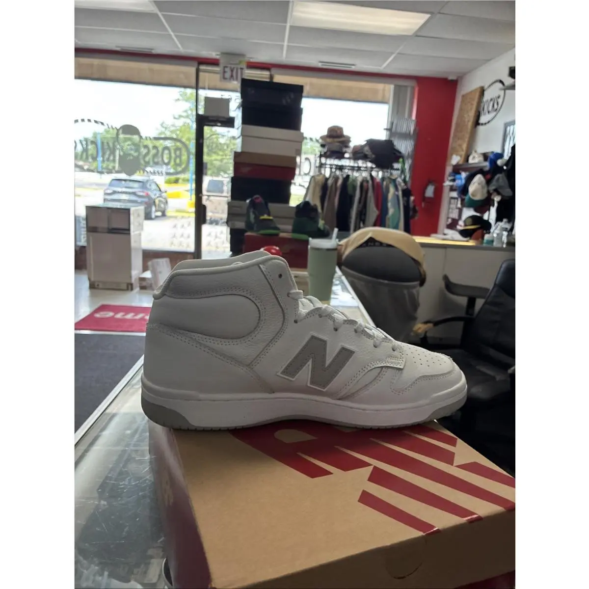 New Balance shoes - New Balance Numeric - Numeric - NM480HWG - Grey, White 7