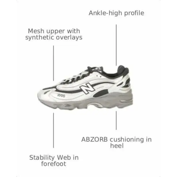 New Balance shoes - Silver 1