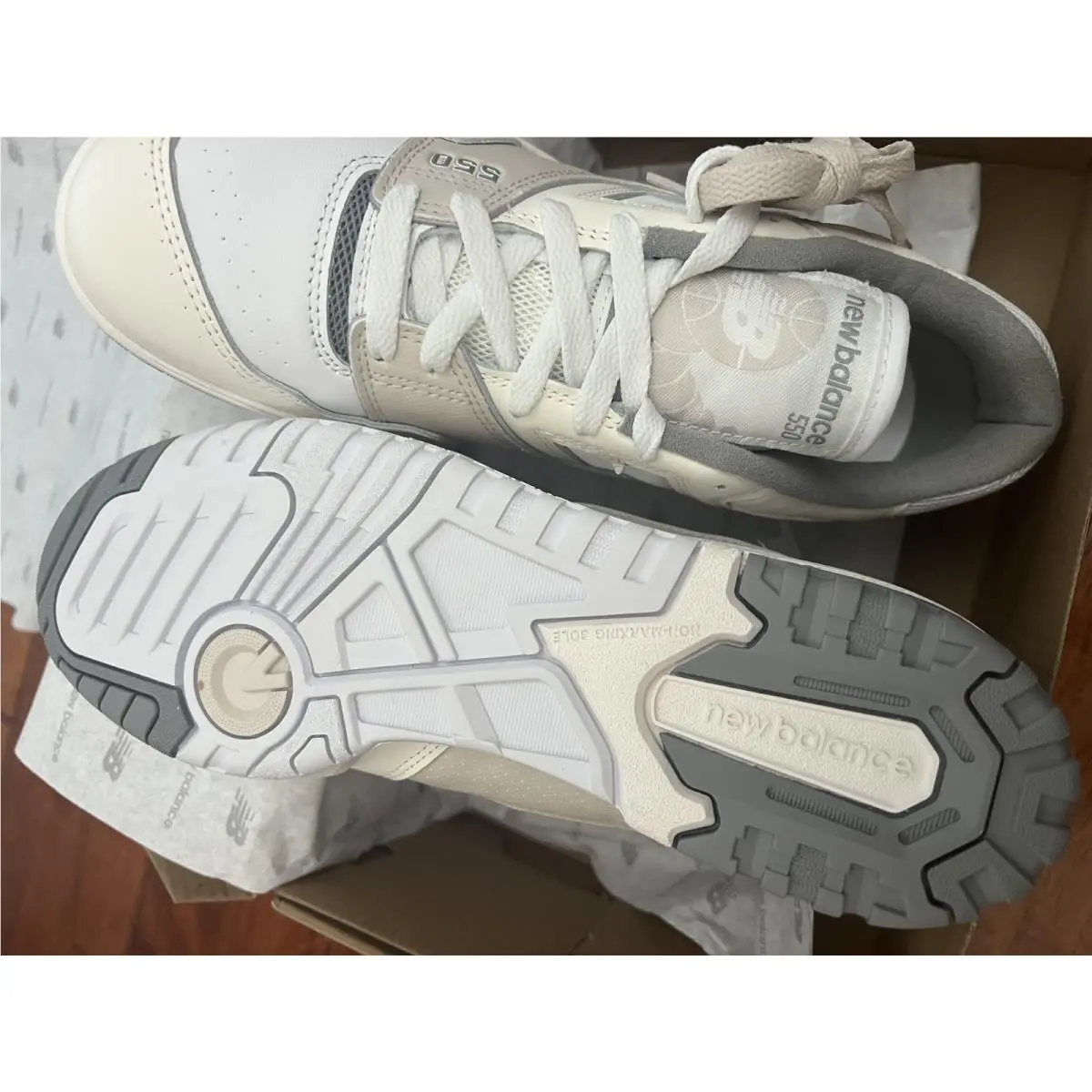New Balance shoes - New Balance 550 - BB550UTW - White, Manufacturer: White 4