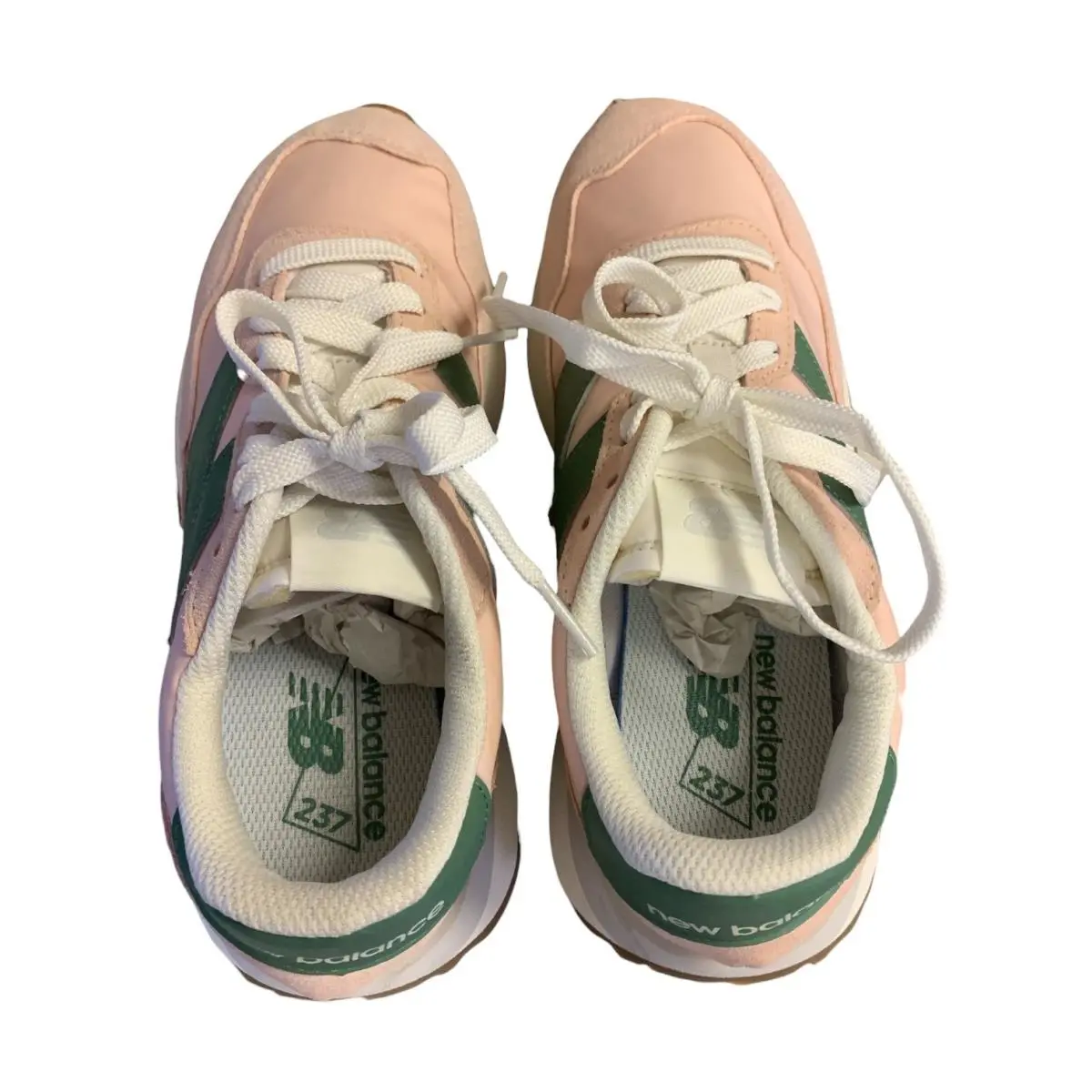 New Balance shoes - Pink/Green (UPC: 196307540551) 1