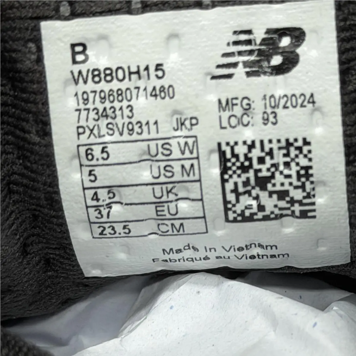 New Balance shoes - New Balance 880 - Black (UPC: 197968071460) 3