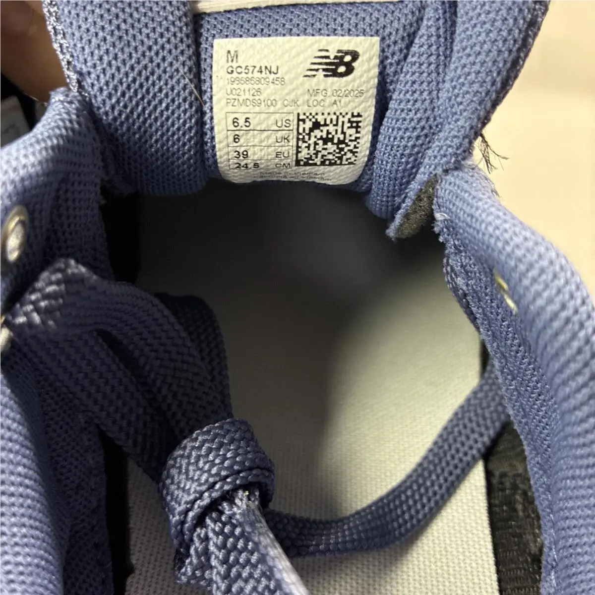 New Balance shoes - New Balance 574 - GC574NJ - Blue, Pink, White 6
