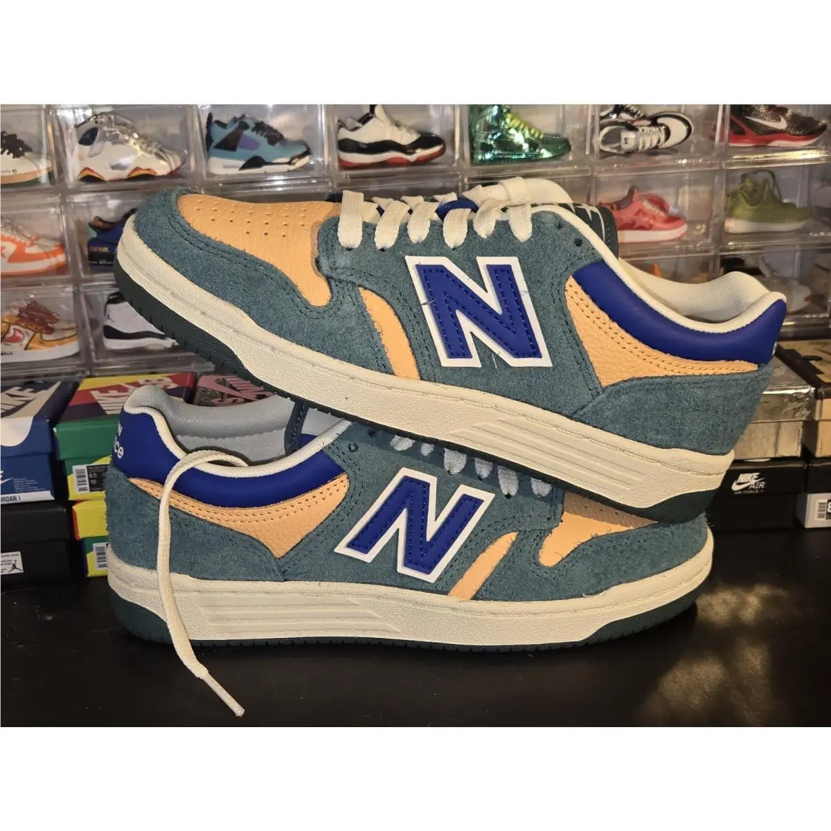 New Balance shoes - New Balance 480 - Green / Orange 2