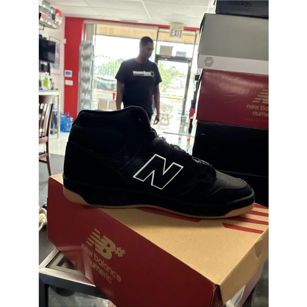 New Balance shoes - New Balance 480 - NM480SBW - Black/White 9