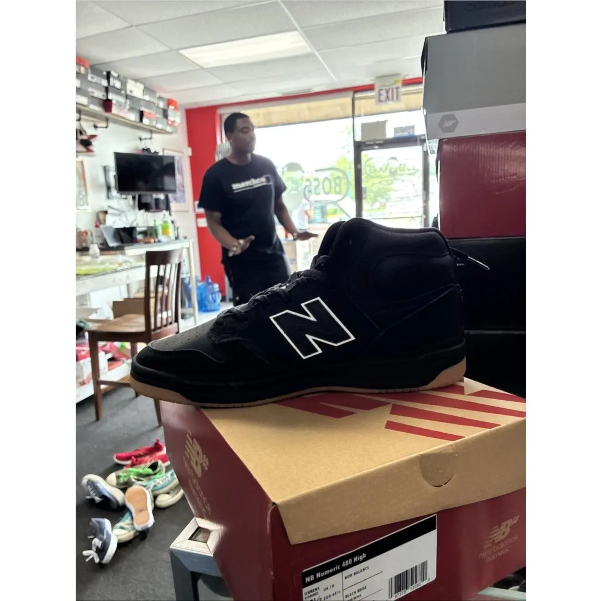 New Balance shoes - New Balance 480 - NM480SBW - Black/White 13