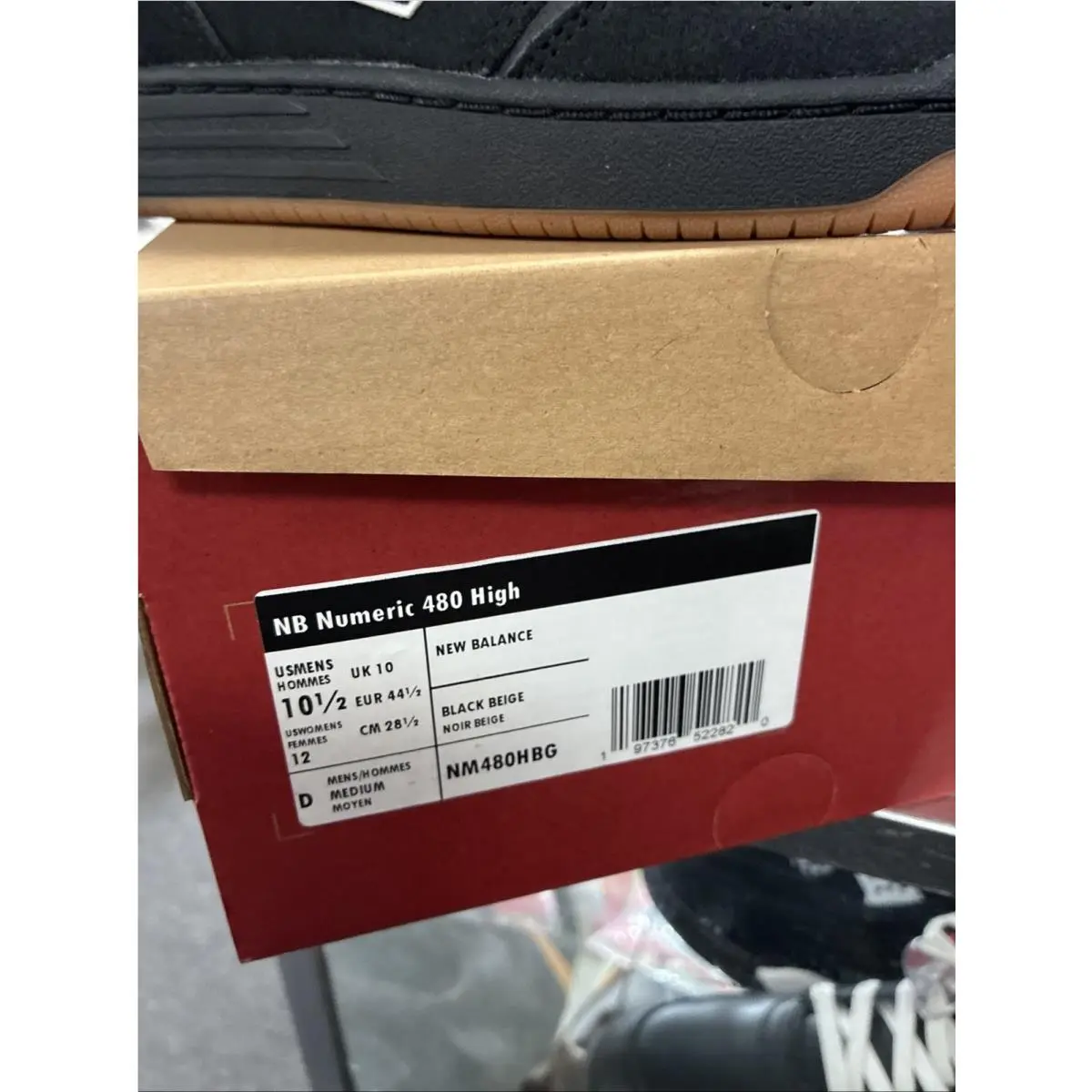 New Balance shoes - New Balance 480 - NM480SBW - Black/White 0