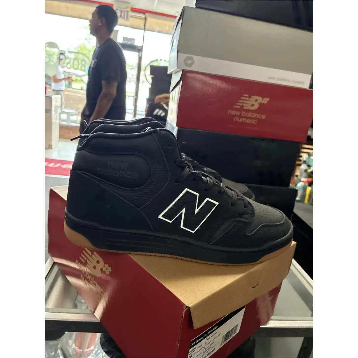 New Balance shoes - New Balance 480 - NM480SBW - Black/White 4