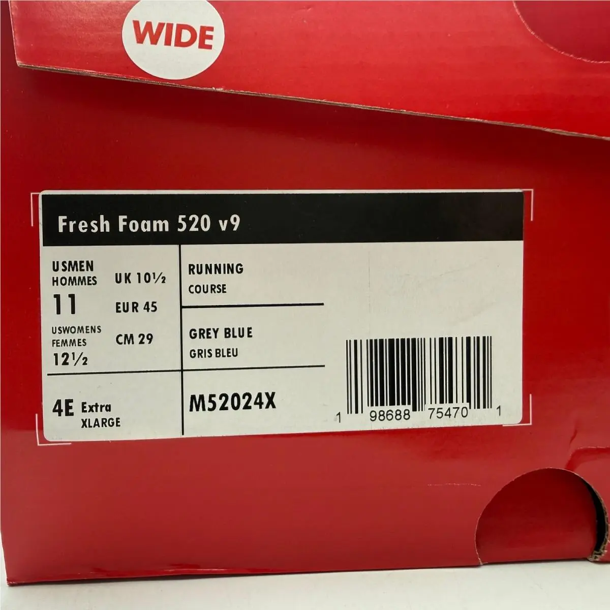 New Balance shoes - Fresh Foam 520 v9 - Fresh Foam - Gray 0
