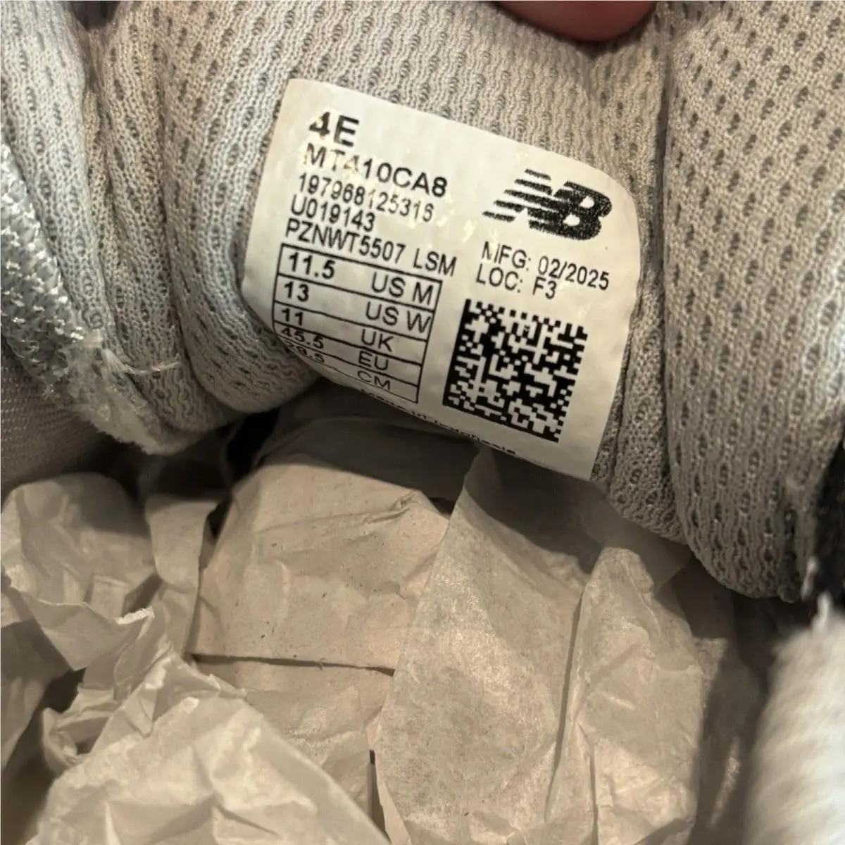 New Balance shoes - NEW BALANCE 410 V8 - Grey 6