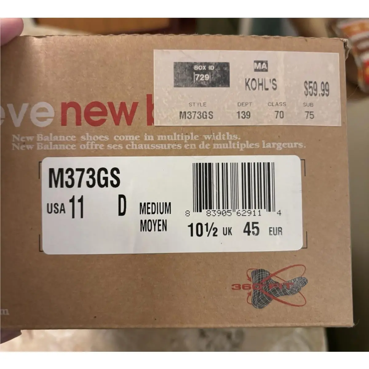 New Balance shoes - New Balance 373 - Gray 7
