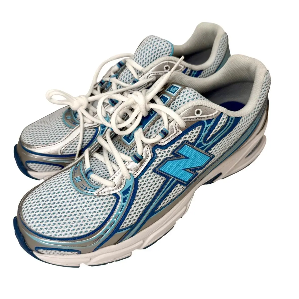 New Balance 740 Running Shoes Mens 13 White Silver Blue U740ST2 Blue Agate