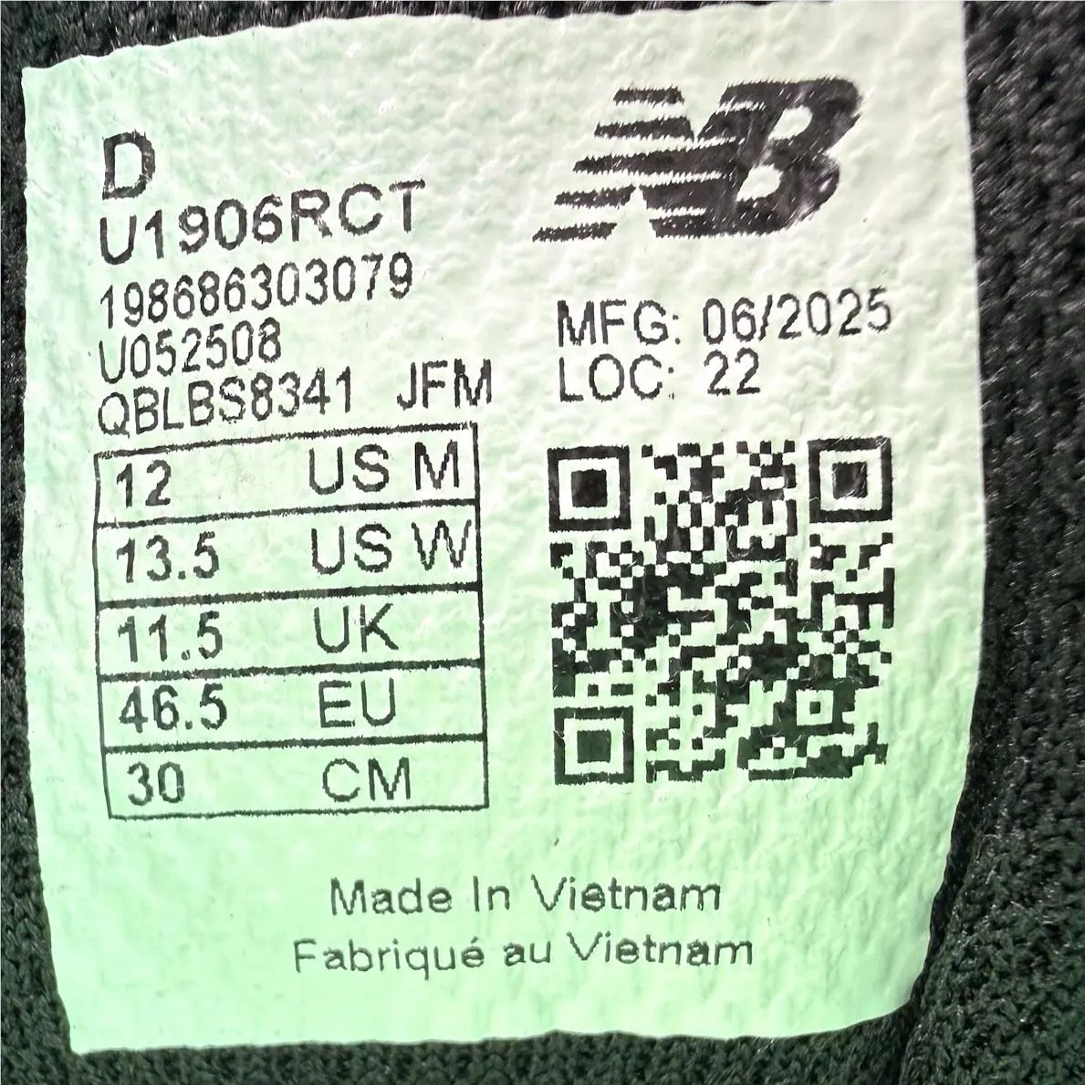 New Balance shoes - New Balance 1906R - U1906RCT - Multicolor, Manufacturer: Dark Silver Metallic/Lab Green (UPC: 198686303079) 1