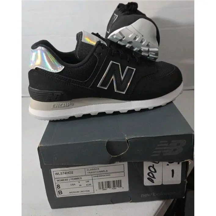 New Balance shoes - New Balance 574 - WL574H02 - Black/Grey/White 6