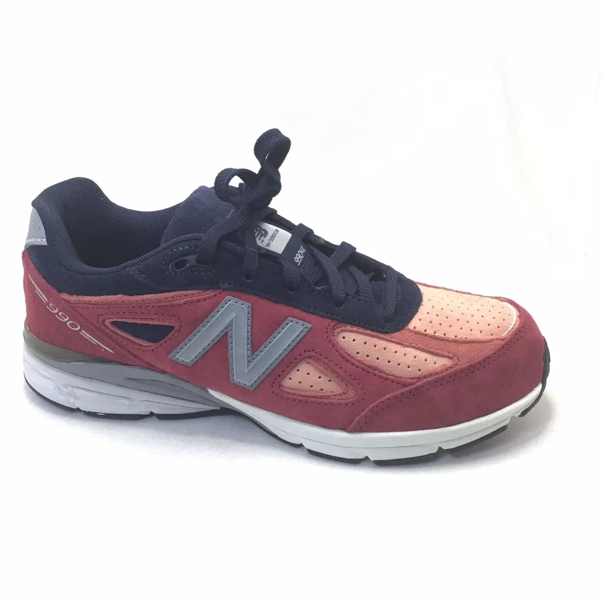 New Balance 990v4 KJ990P4G Boy`s Running Sneakers Copper Rose 6.5M Womens 8