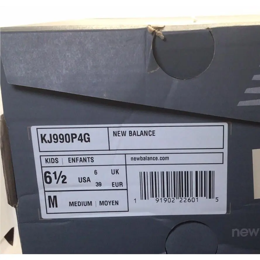 New Balance shoes - New Balance 990V4 - KJ990P4G - Red, Blue 8