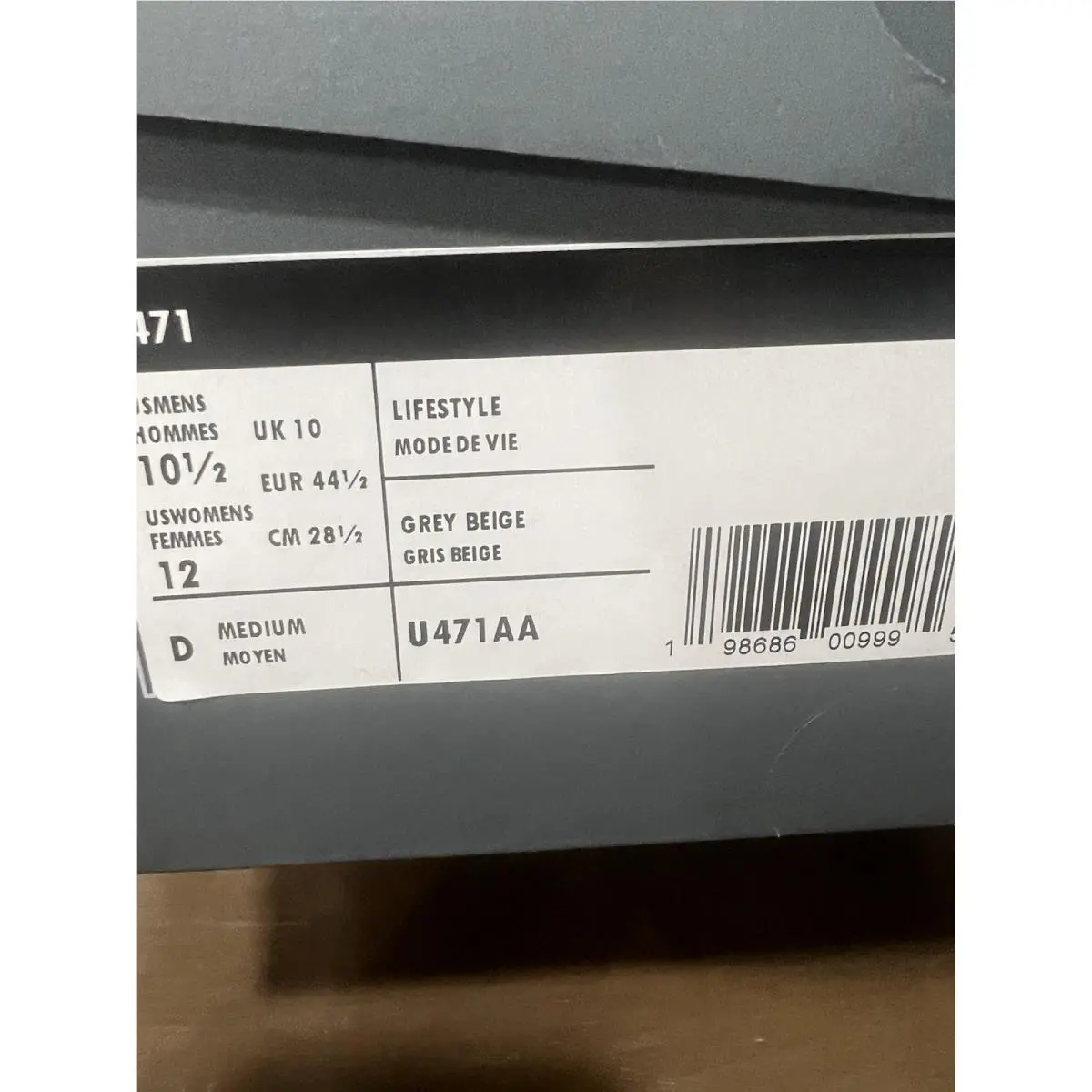 New Balance shoes - New Balance 471 - U471AA - Ivory 7