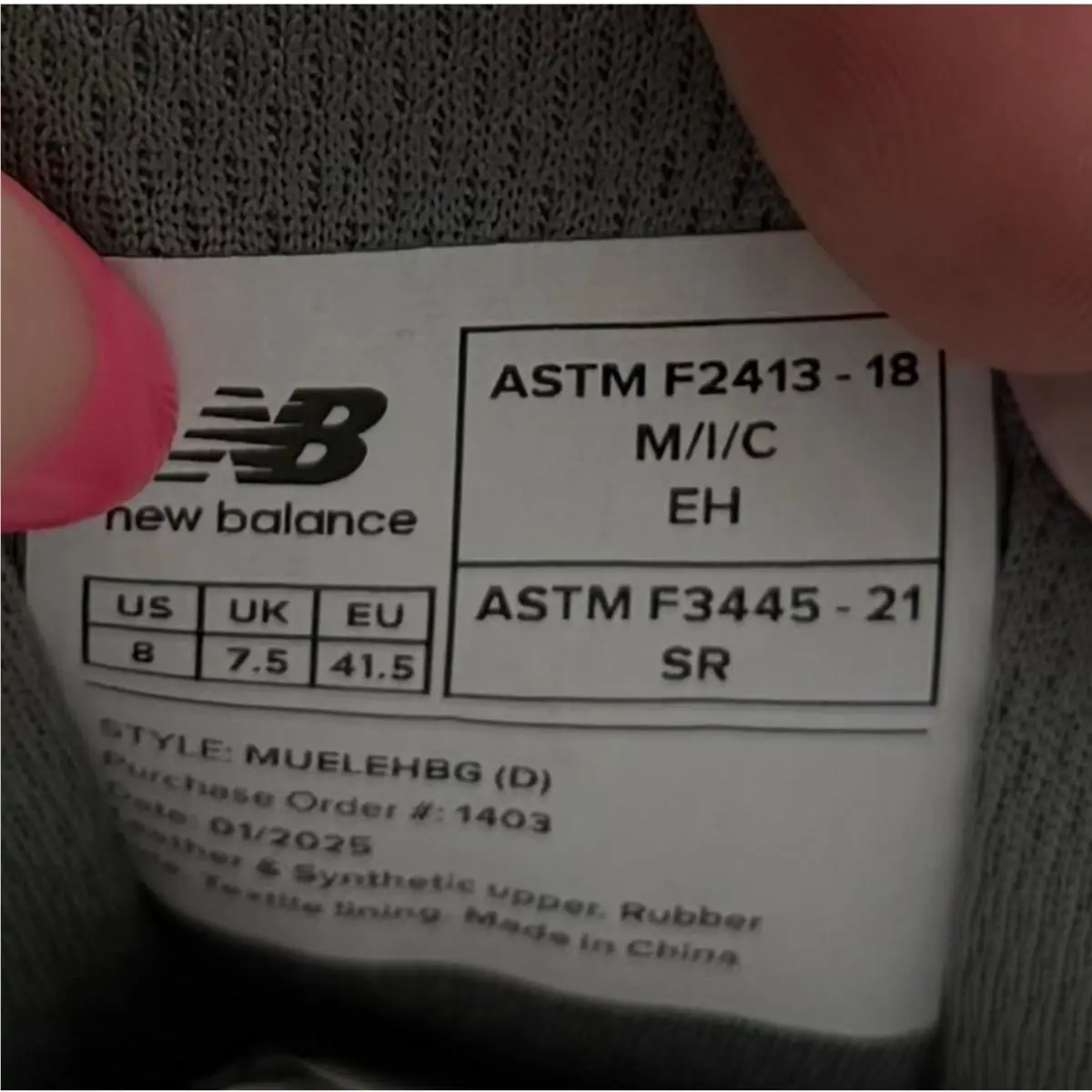 New Balance shoes - Black 11