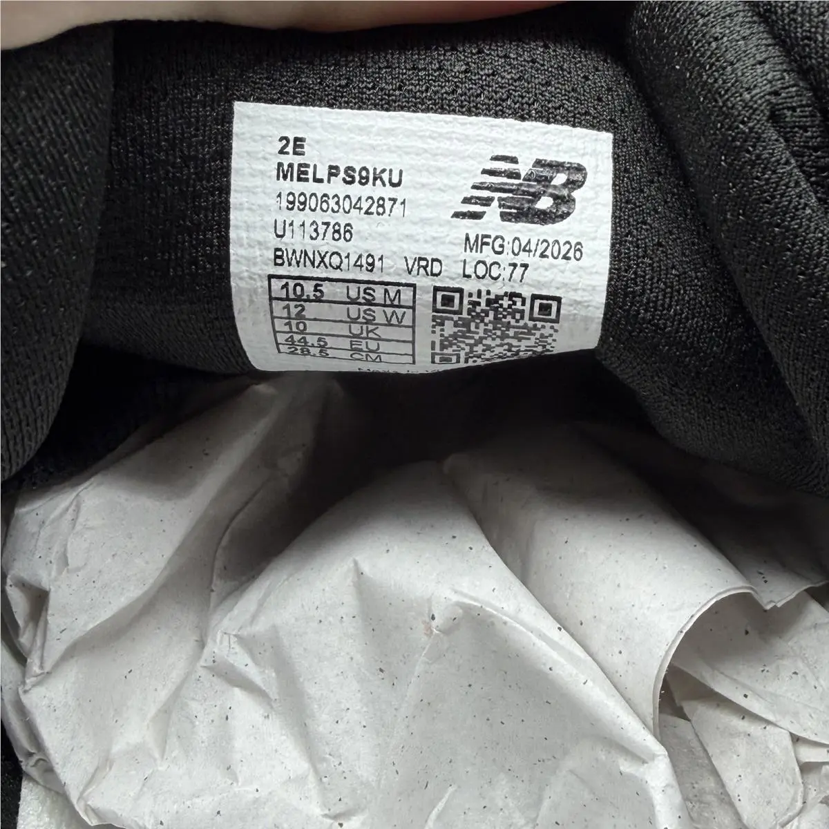 New Balance shoes - New Balance Ellipse V1 - Ellipse - MELPS9KU - Black Grey (UPC: 0199063042871) 11