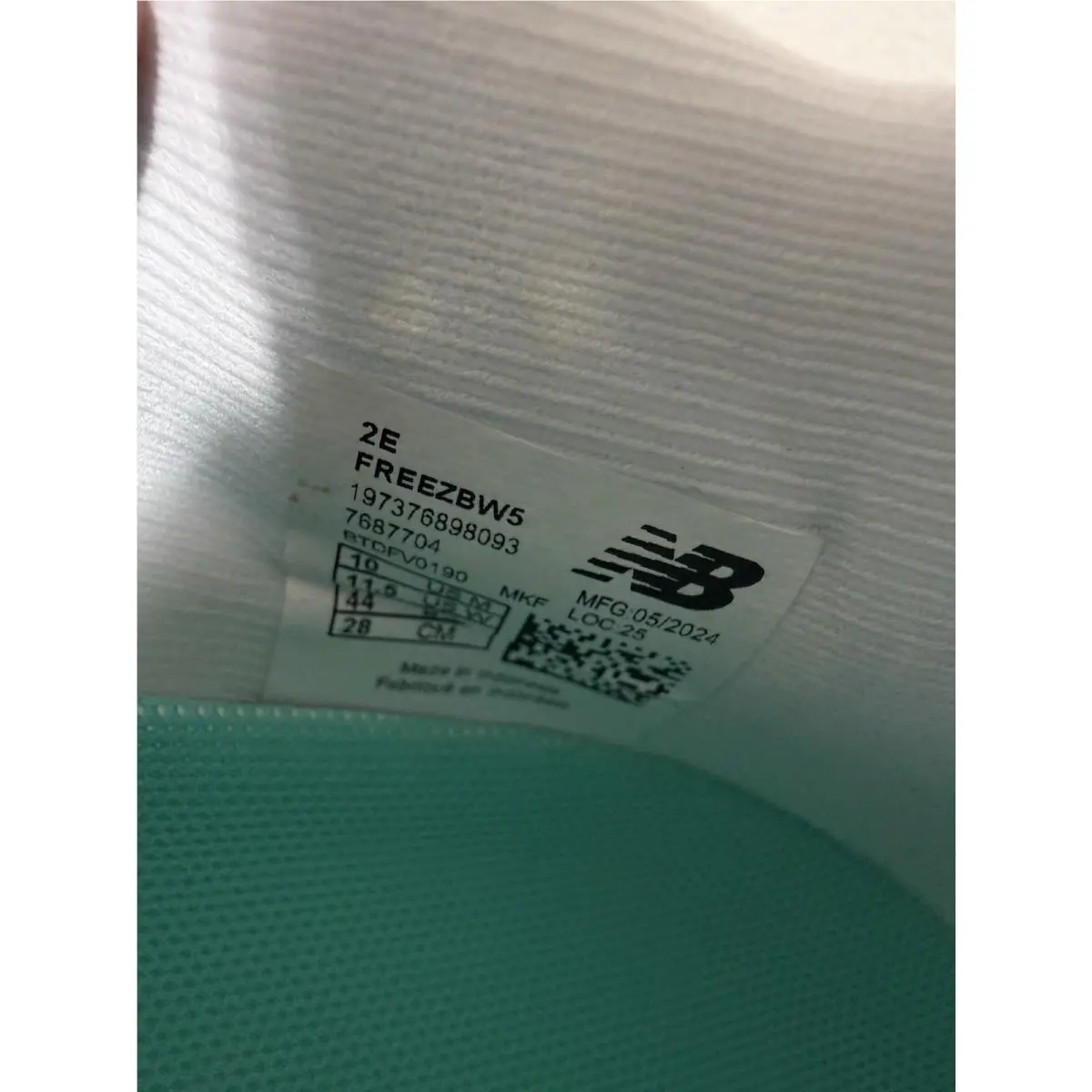 New Balance shoes - New Balance Freeze LX V5 - Freezbw5 - White 7