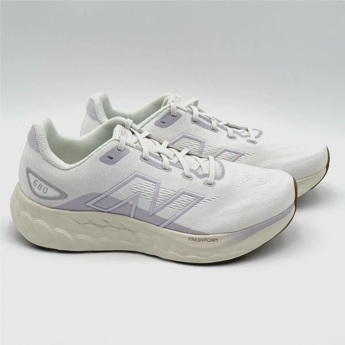 New Balance shoes - New Balance 680v8 - W680ST8 - White, Manufacturer: Sea Salt/Taro (UPC: 197967521768) 0