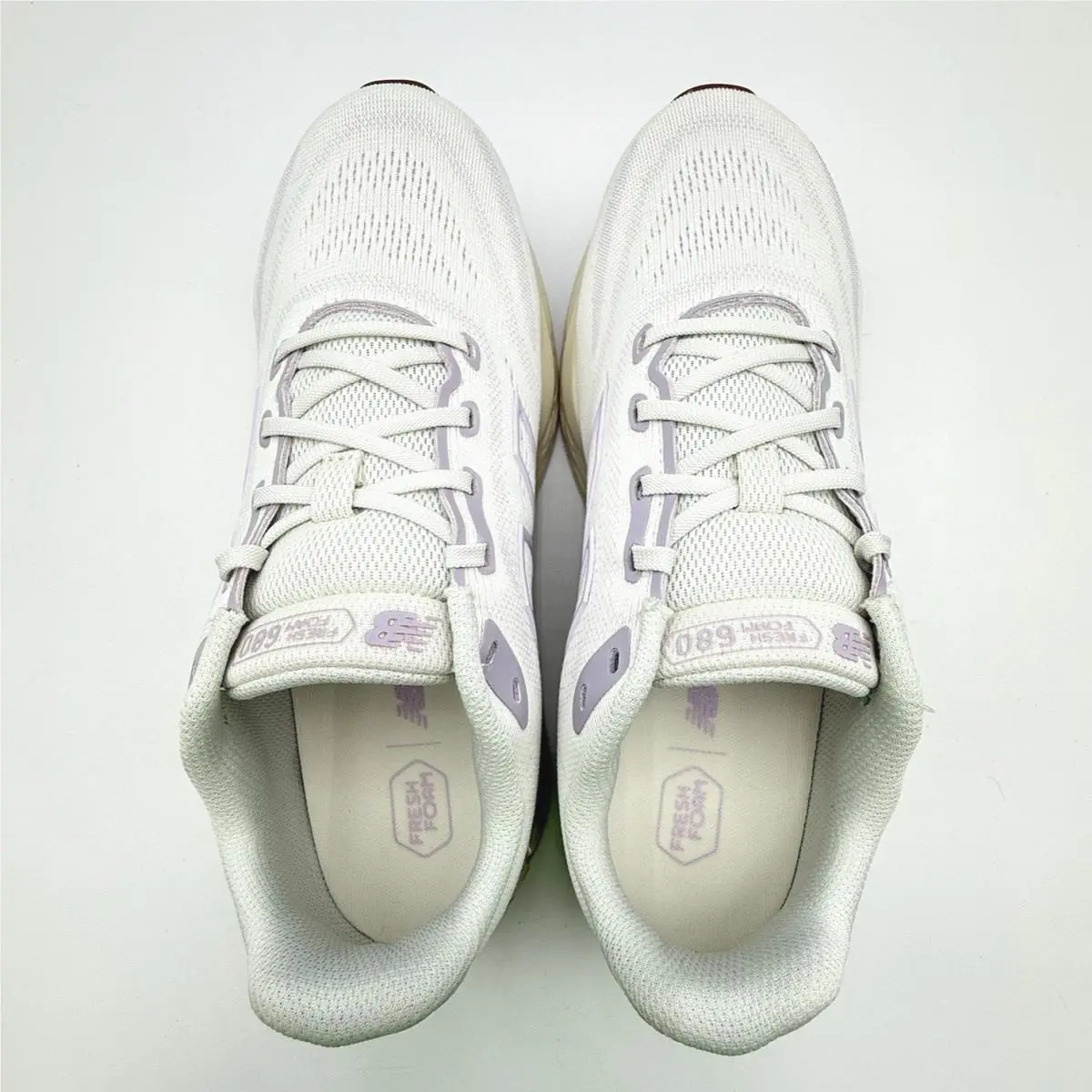 New Balance shoes - New Balance 680v8 - W680ST8 - White, Manufacturer: Sea Salt/Taro (UPC: 197967521768) 4