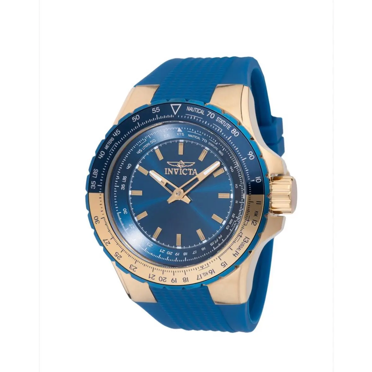 Invicta Aviator Men`s Watch 50mm Blue 49668