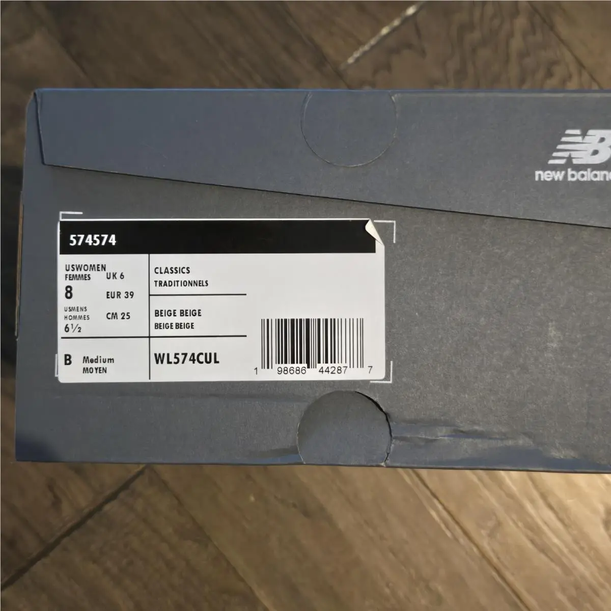 New Balance shoes - New Balance 574 - WL574CBU - Boulder/Permafrost 3