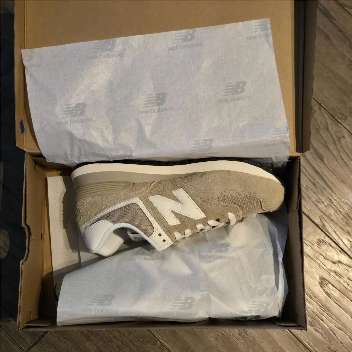 New Balance shoes - New Balance 574 - WL574CBU - Boulder/Permafrost 4