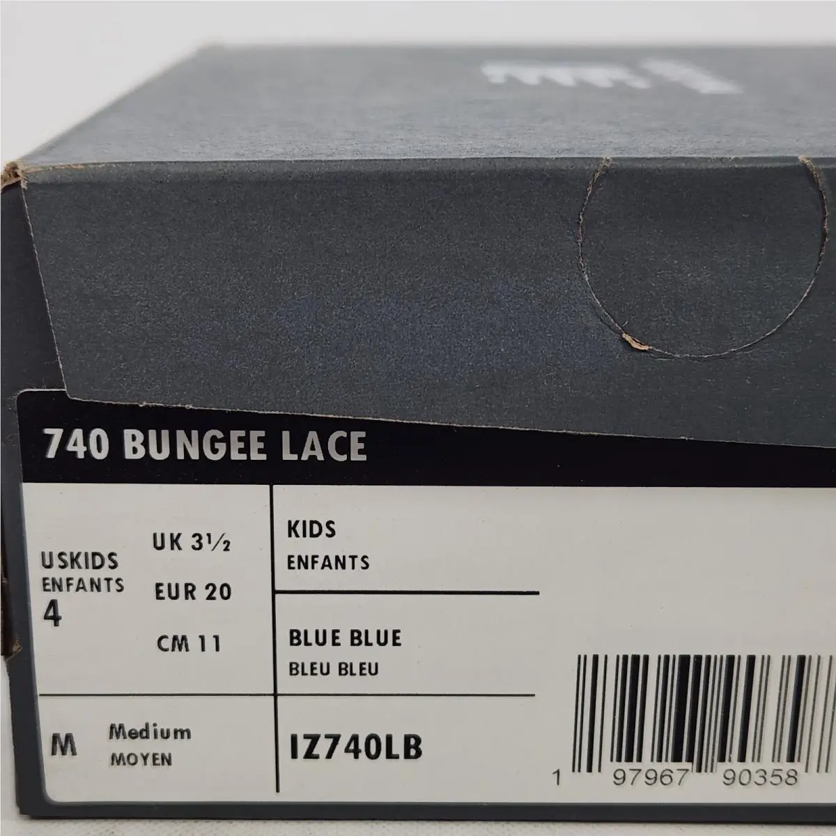 New Balance shoes - 740 Bungee Lace - Bungee Lace - Blue 6