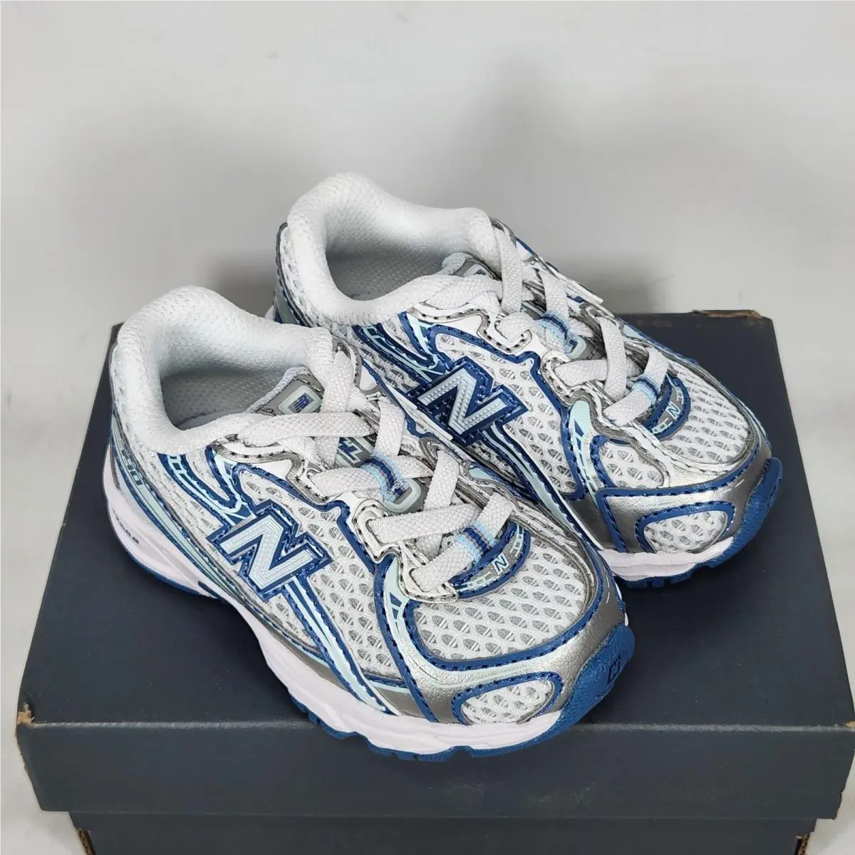 New Balance shoes - 740 Bungee Lace - Bungee Lace - Blue 0