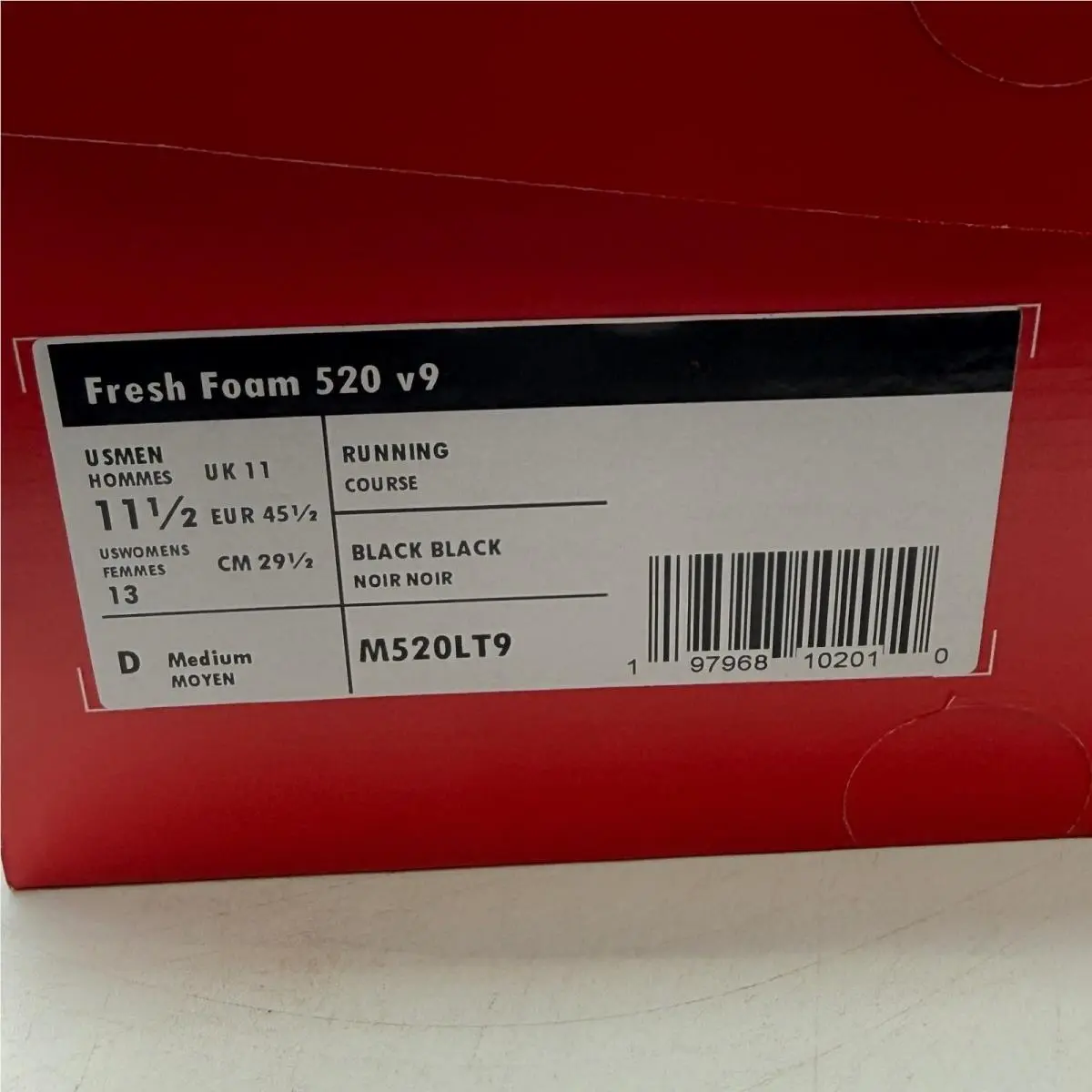 New Balance shoes - New Balance Fresh Foam 520 v9 - Black 5