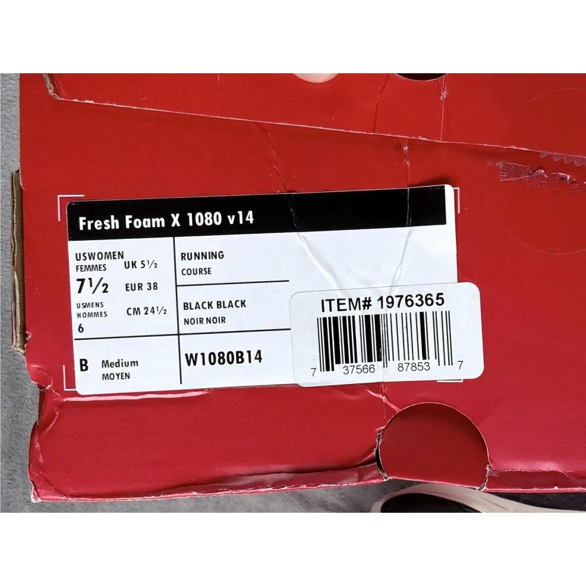 New Balance shoes - New Balance Fresh Foam X 1080 v14 - Black 3