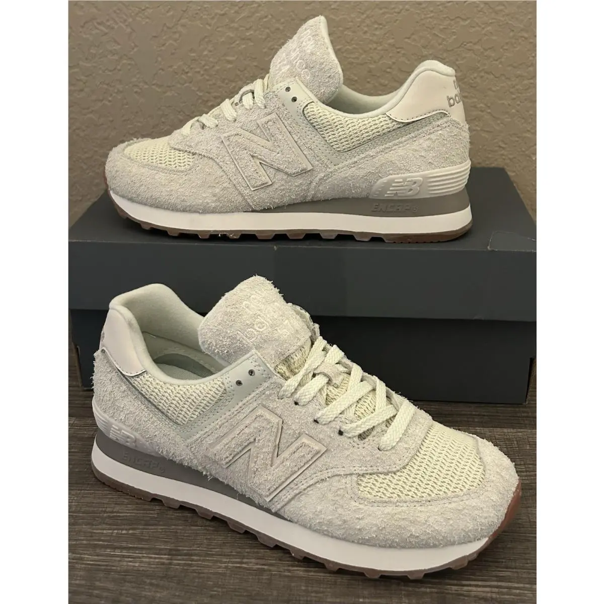 New Balance 574 WL574BLE Women’s Mineral Color Shoes Size- 6.5