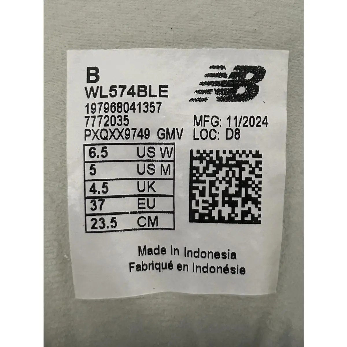 New Balance shoes - New Balance 574 - WL574BLE - Mineral 9