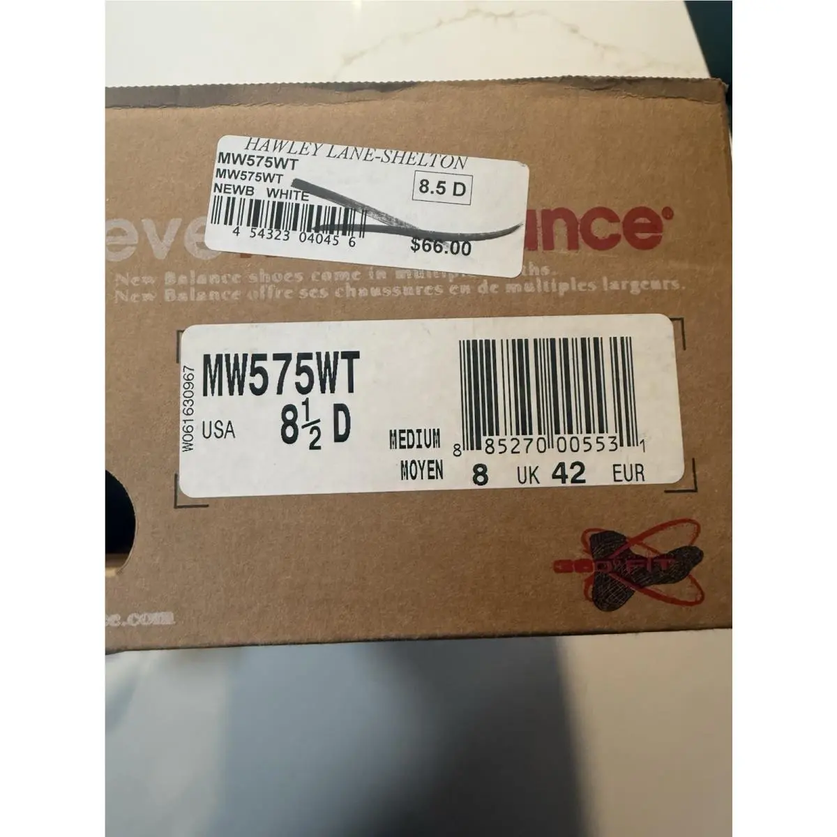 New Balance shoes - New Balance 575 - MW575WT - White 2
