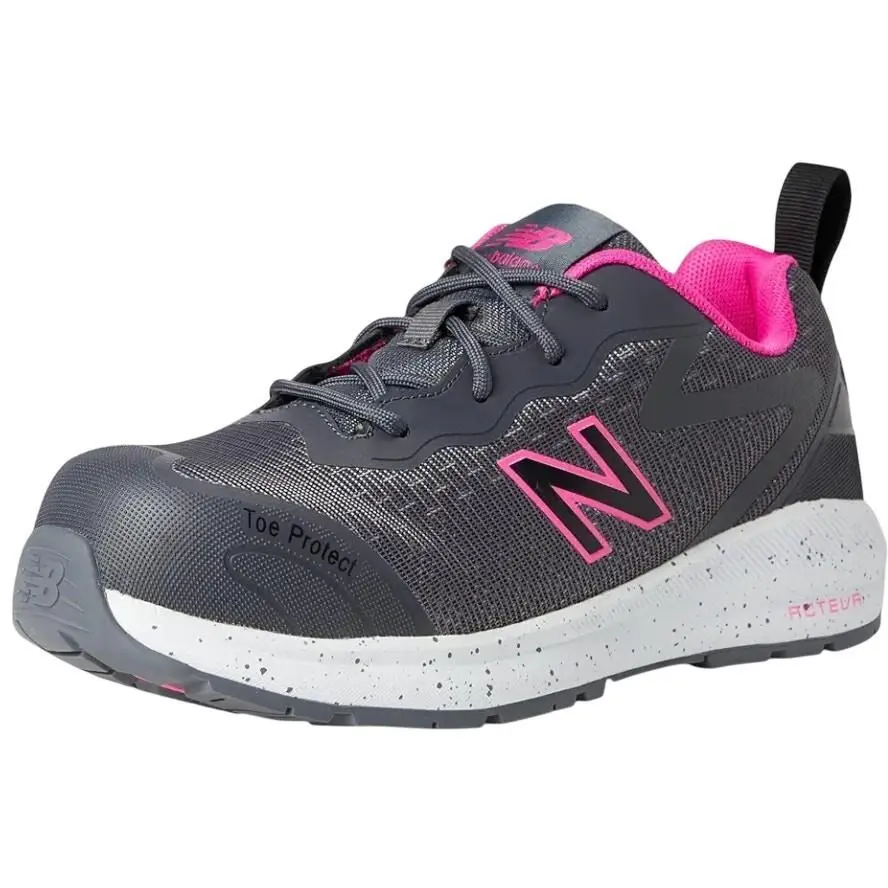 New Balance Womens Logic Work Shoes Size 6.5 Grey Comp Toe EH PR SR Sneakers