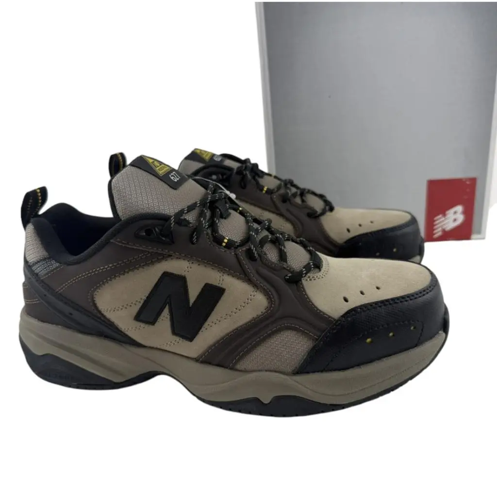 New Balance shoes - MID6270 Work Safety Shoes - Work Safety Shoes - Beige Brown Black Tan 9