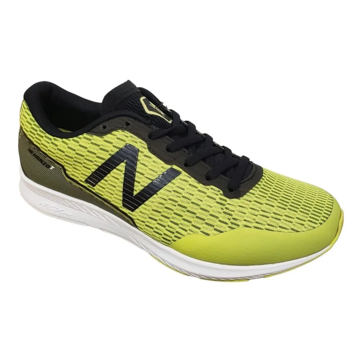 New Balance Men`s Revlite Men`s Hanzo Running Shoe in Yellow - Size 8.5 Wide